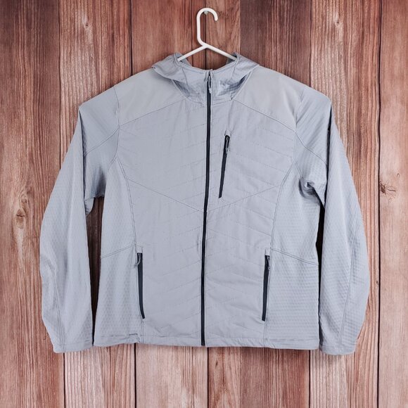 Under Armour Mens Size 3XL Gray Coldgear Reactor Exert Thermal Fleece Jacket - Picture 1 of 14